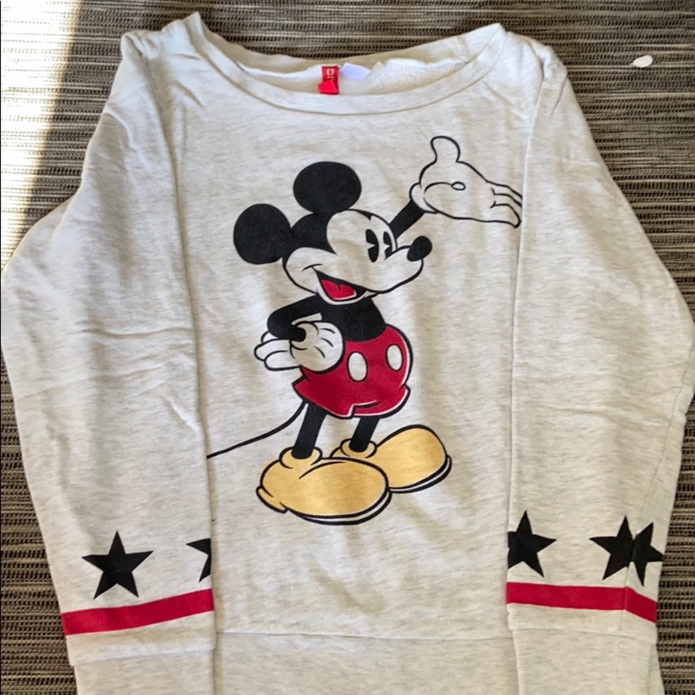 2 for 20. Light grey Disney Mickey Sweater